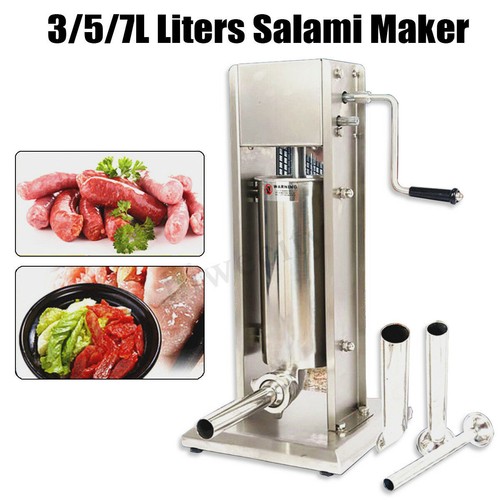 3/5/7L Liters SalaMaker Standard Stainless Steel Meat Sausage Filler T - Picture 4 of 12