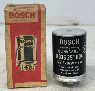 NOS Bosch 0336251004 Flasher Warning Indicator 0-336-251-004 33-048