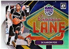 2020-21 Panini Donruss Optic Basketball Express Lane De'Aaron Fox