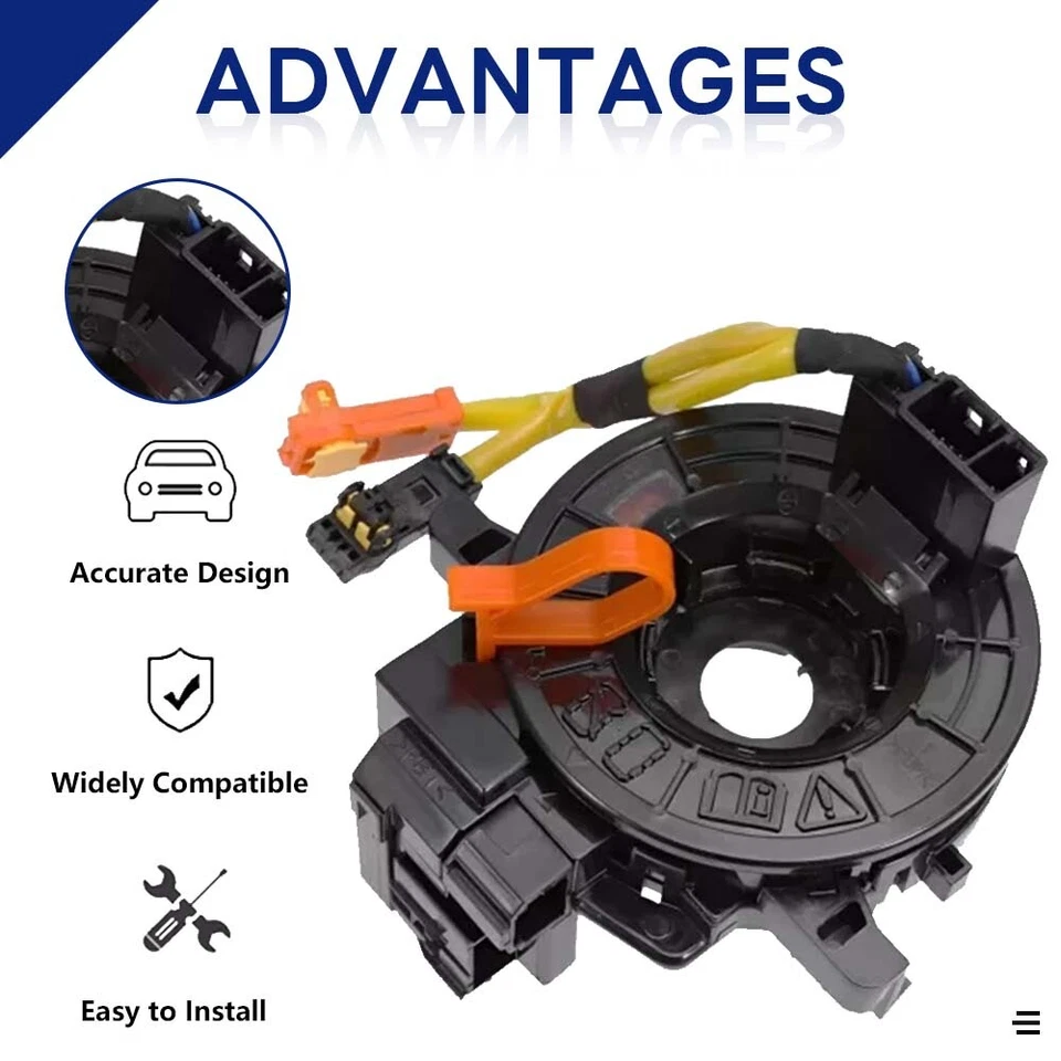 Para Toyota Sienna 84307-08020 2011-2018 Reloj Muelle Sin Sensor de Ángulo Foto 2 de 4