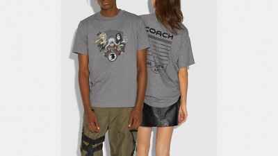 NWT Coach 87871 Naruto Collaboration Michael B. Jordan T Shirt