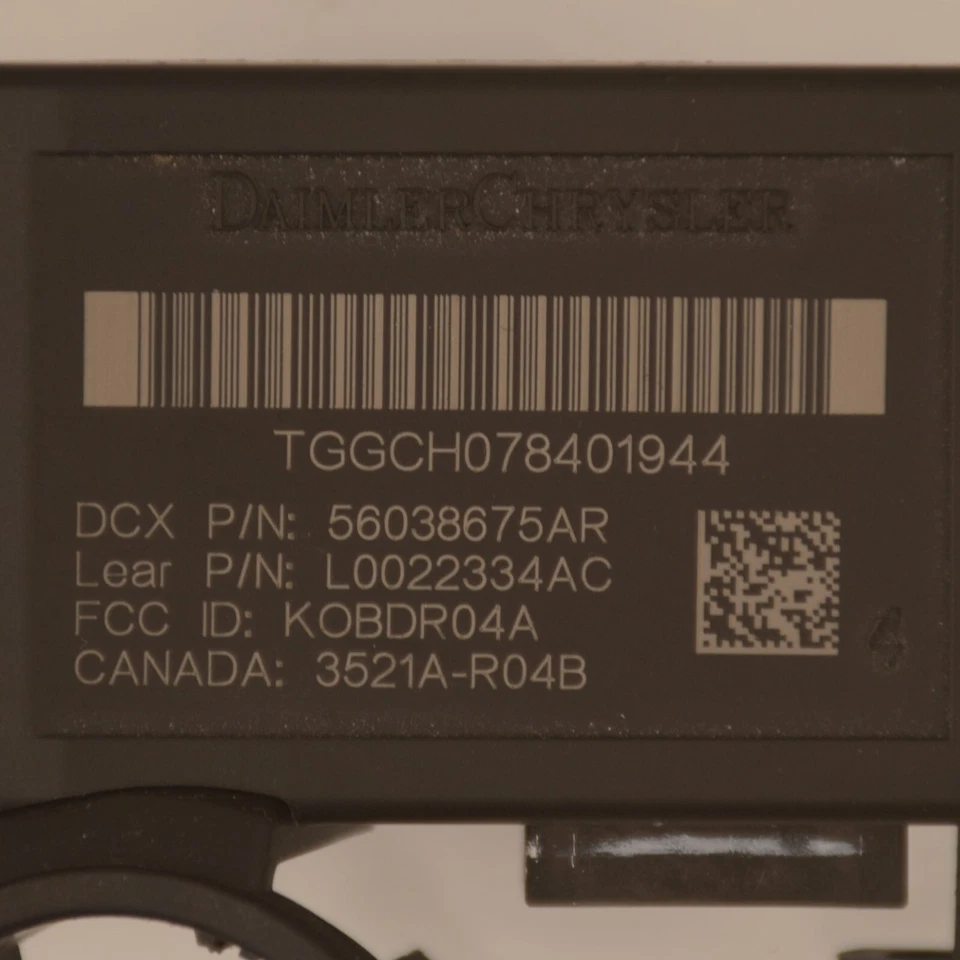 Dodge Durango Dakota 2004-2006 inmovilizador 56038675AR VIN programado plug & play Foto 3 de 4