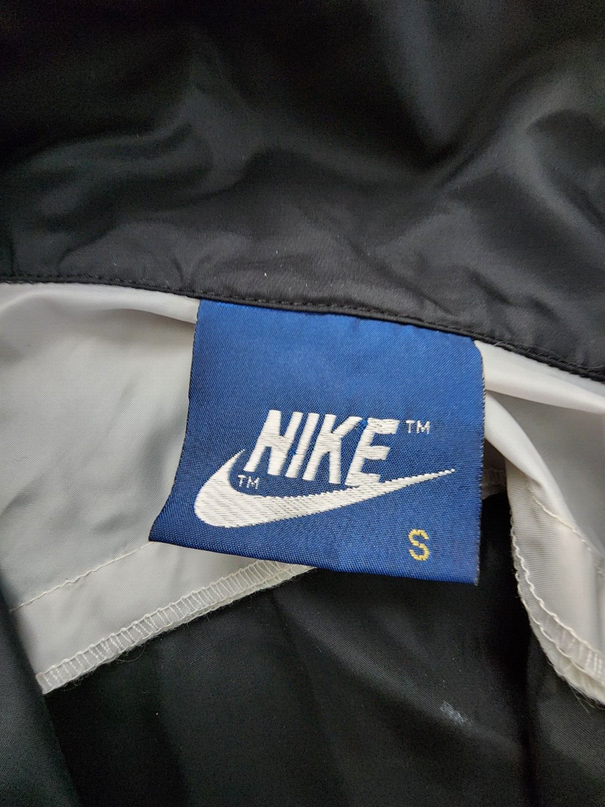 SACAI X NIKE Giacca a vento nylon pullover 1 2 zip Nike Sportswear vintage anni 80 piccola