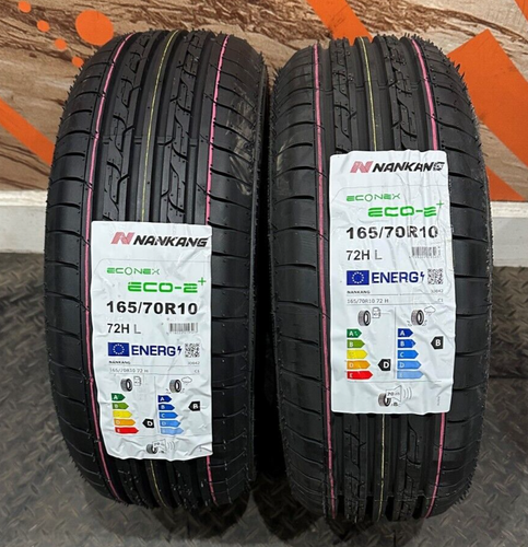 2 x 165 70 R10 Nankang Econex Eco-2+ 72H 165 70 10 (1657010) Mini - TWO ...
