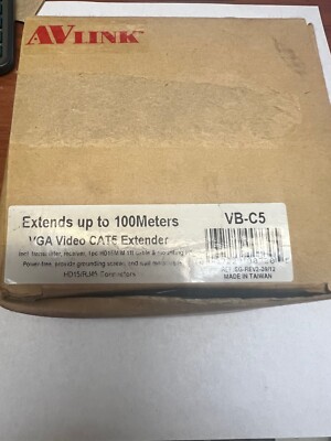AV link VB-C5 100-Meter VGA/UXGA Over CAT5/RJ45 Extender Kit