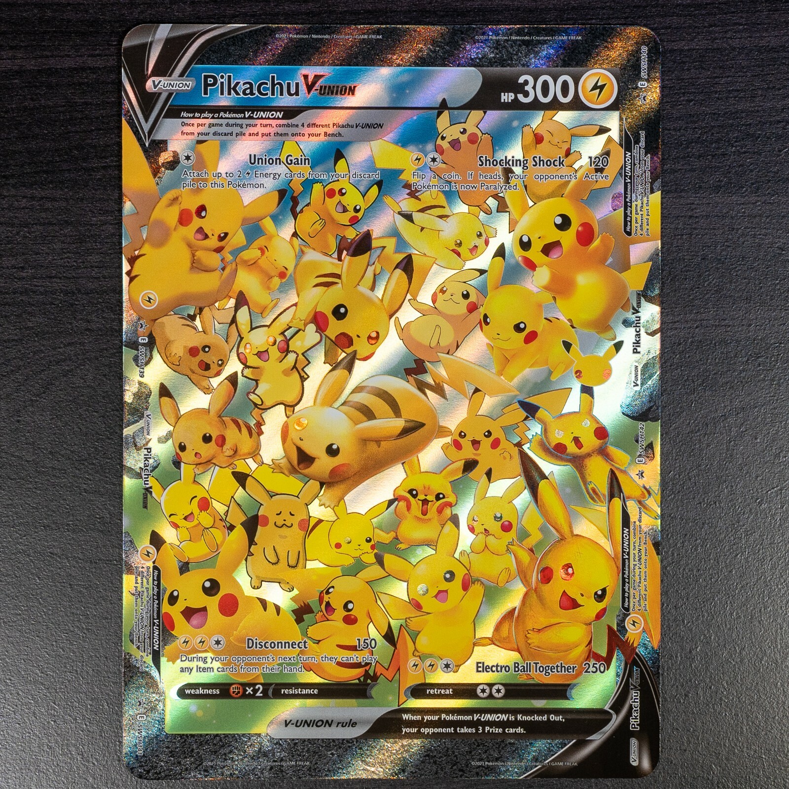 Pikachu V Union Promo Pokemon TCG: Celebrations 25th Anniversary Jumbo Card  | eBay