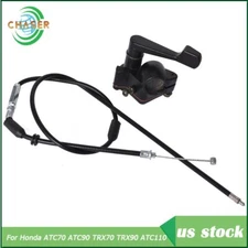 For Honda ATC70 ATC90 TRX70 TRX90 ATC110 20-26mm Carburetor Thumb Throttle Cable