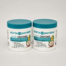 Mirta de Perales Intense Shine Hair Conditioner Argan Coconut  Moringa Oil 2Pk