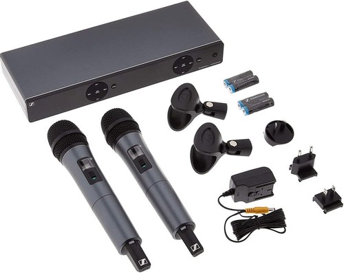 Sennheiser XSW 1-825-A DUAL Doppio Radiomicrofono Dinamico Palmare Wireless - Foto 6 di 7