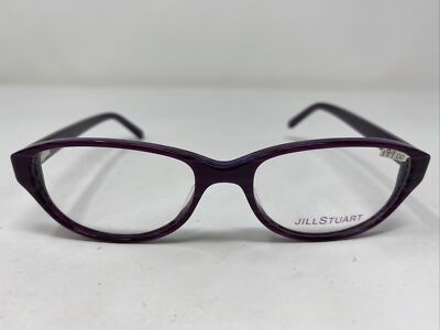 Jill Stuart JS 311-3 51-16-140 Violet Plastic Full Rim Eyeglasses Frame 1677