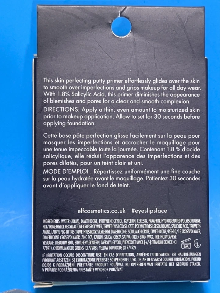 e.l.f. ELF Acne Fighting Putty Primer Prevents Breakouts & Reduces Redness - Image 2 of 2