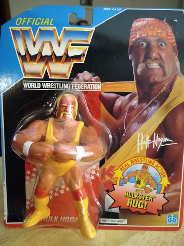WWF Hasbro Series 1 Hulk Hogan Wrestling Figure WW...