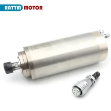 3.2KW 100mm High Speed Water Cooled CNC Spindle Motor For Metal Woodwork 220V