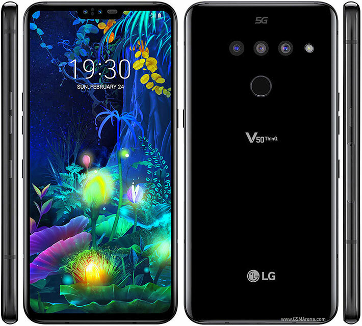 スマートフォン本体 LG thinq v50 LG V50 ThinQ 5G LM-V450VM (Verizon Unlocked) 128GB +6GB 6.4