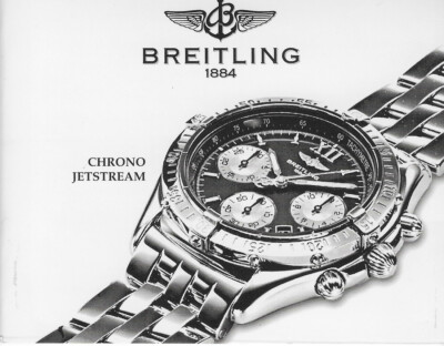 BREITLING CHRONO JETSTREAM B55348 ANLEITUNG INSTRUCTIONS KEINE UHR NO WATCH I044