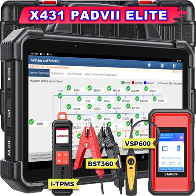 LAUNCH X431 PAD VII ELITE PAD 7 PRO Diagnostic Scanner Key Programming Coding
