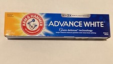 Arm & Hammer Advanced White Toothpaste, Clean Mint, 6oz- Pack of 4 1.04 per gallon