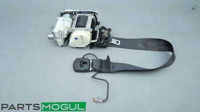 2011-2019 Jaguar XJ Front Right Passenger Seat Belt Retractor Black OEM