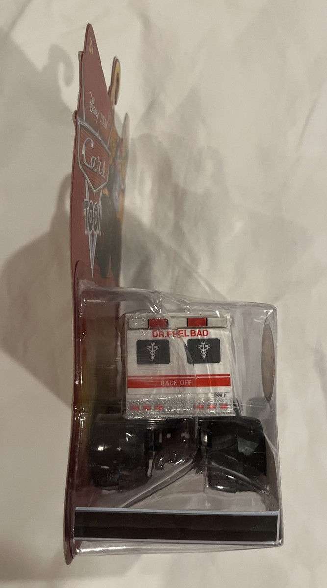 Disney Pixar Cars Toon Dr. Feel Bad Monster Truck Mater Deluxe