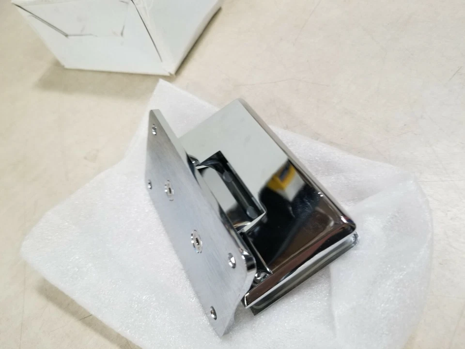 Bisagra biselada de pared/vidrio Portals Oceana, cromo pulido, OCN80178.625 Foto 4 de 4