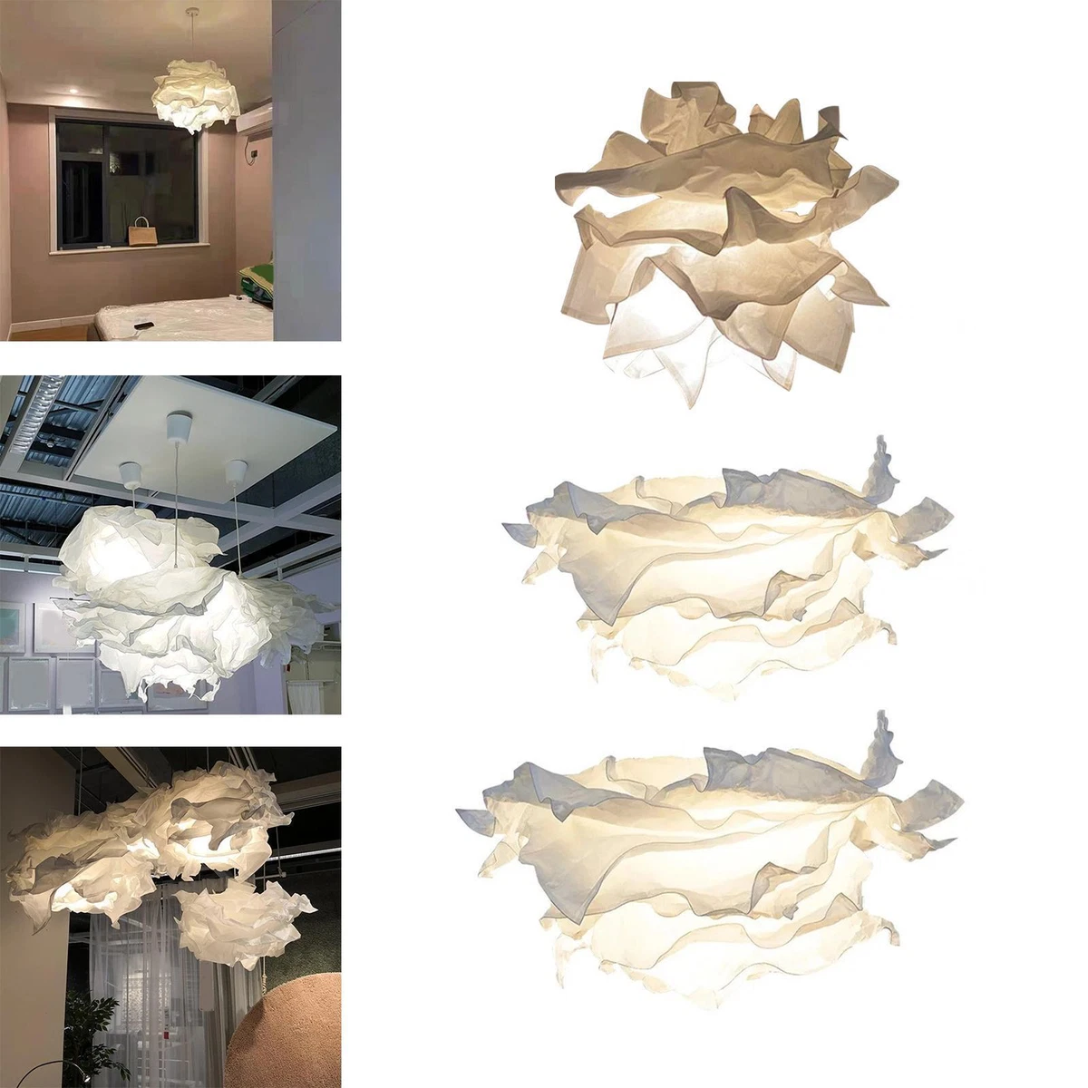 Pendant Lamp Shade Ceiling Light Cover Decoration Paper Flower Lampshade