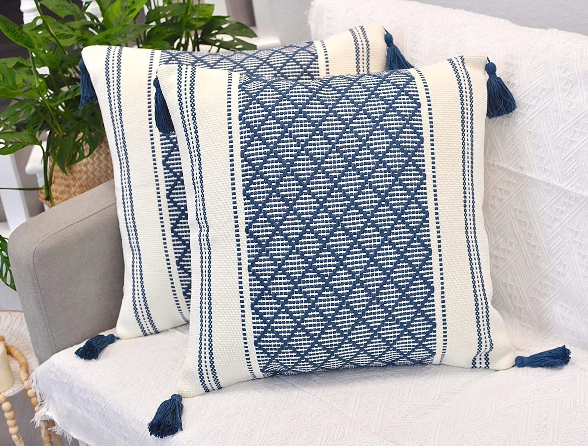 Geometric Decorative Bed Pillows