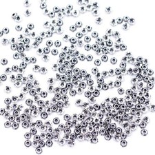 10000Pcs End Bead Caps Flower Shape Silver Tone Fits 4-5mm Beads DIY Jewelry 3mm