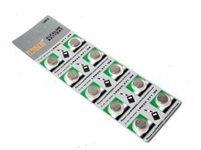 AG0 aka LR63 LR521 379 SR521 Alkaline Button / Coin Cell Batteries - Expiry 2027