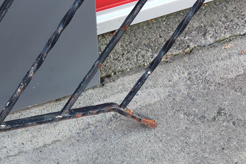 Vintage Wrought Iron Metal Fence Railing Architectural Garden Accent #4A - Picture 11 of 12