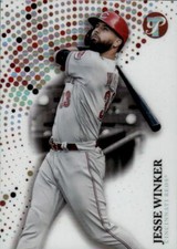 2022 Topps Pristine Jesse Winker #118 Refractor Cincinnati Reds 14D