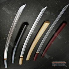 USA STOCK 40" Razor Sharp Handmade Full Tang Shirasaya Samurai Sword Katana