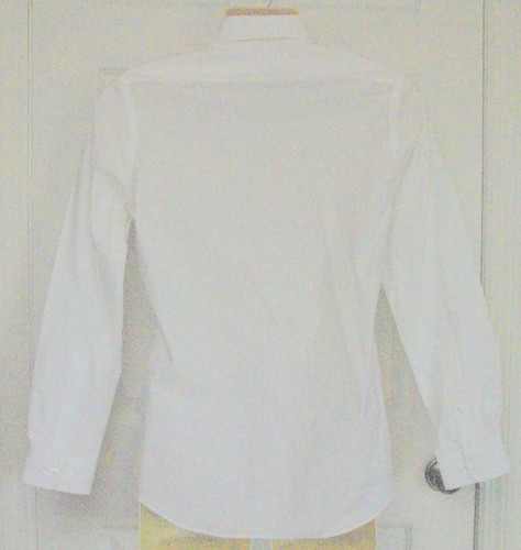 NWT Tommy Hilfiger White Slim Fit L/S Button Down Dress Shirts Sizes M-XL - Picture 11 of 17
