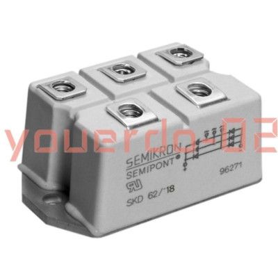 1 PC New With SEMIKRON SKD62/18 Power module VRRM 1800 V ID 60 A