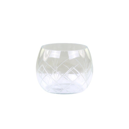 Teelichthalter Mit Anschliffe H: 6 CM Von Chic Antique-image