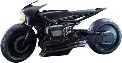 Movie Masterpiece THE BATMAN Batcycle 1/6 Scale Vehicle Model Black