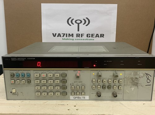 HP 5335A AGILENT 200 MHz UNIVERSAL FREQUENCY COUNTER - Working | eBay