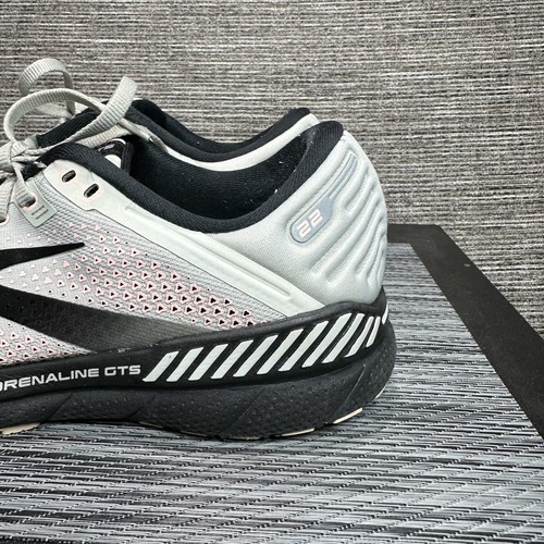 Brooks Adrenaline GTS 22 graue sportliche Laufschuhe bequem – Damengröße 11,5 - Bild 2 von 15