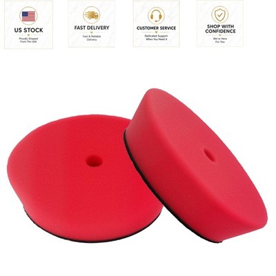 Efficient 6-Inch Coarse Foam Buffing Pads - Perfect for Deep Scratch Removal