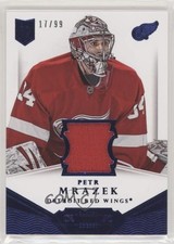 2013-14 Panini Dominion Authentic Material Jersey 17/99 Petr Mrazek #D-RZ f7z