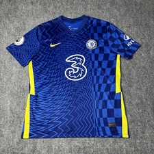 Chelsea #9 Romero Lukaku 2021 2022 Home Jersey Shirt Nike Men’s Size XL Soccer