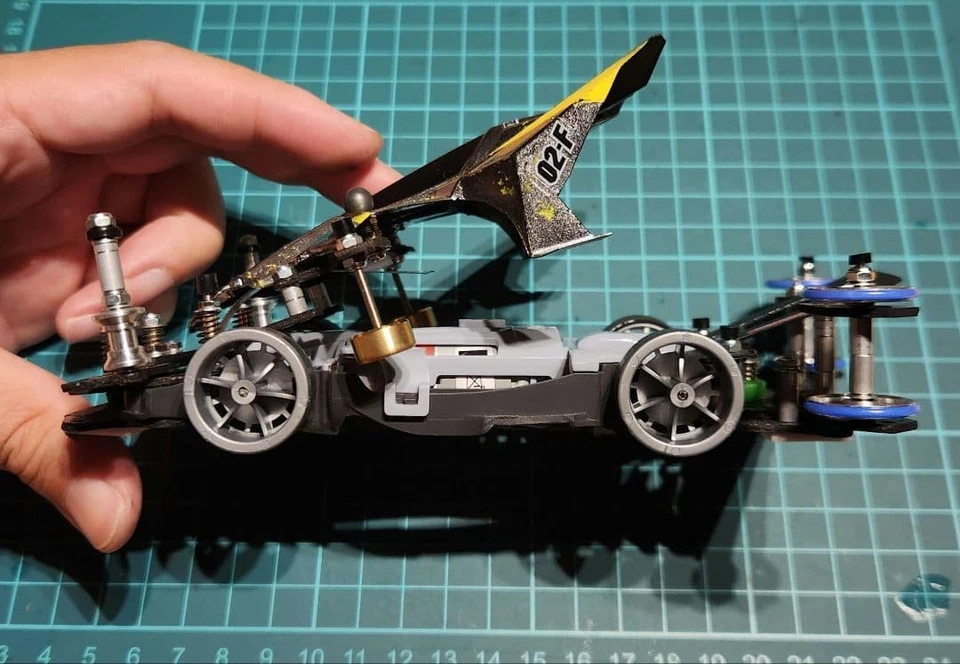 Tamiya Mini 4WD Custom Finished Model Metal Bearings Used - Image 4 of 4