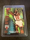 SkyBox 1997-98 Z-Force Michael Jordan #23 Basketball Card Chicago Bulls