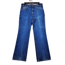 Levi 517 Bootcut Jeans 34x30 Blue Mens Vintage 1993 USA Orange Tab Denim
