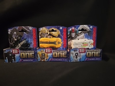 Transformers One 1 Step Transformers Airachnid, Bumblebee/B127 And Wheeljack New