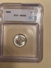 1959 ICG -MS66 Silver Roosevelt Dime