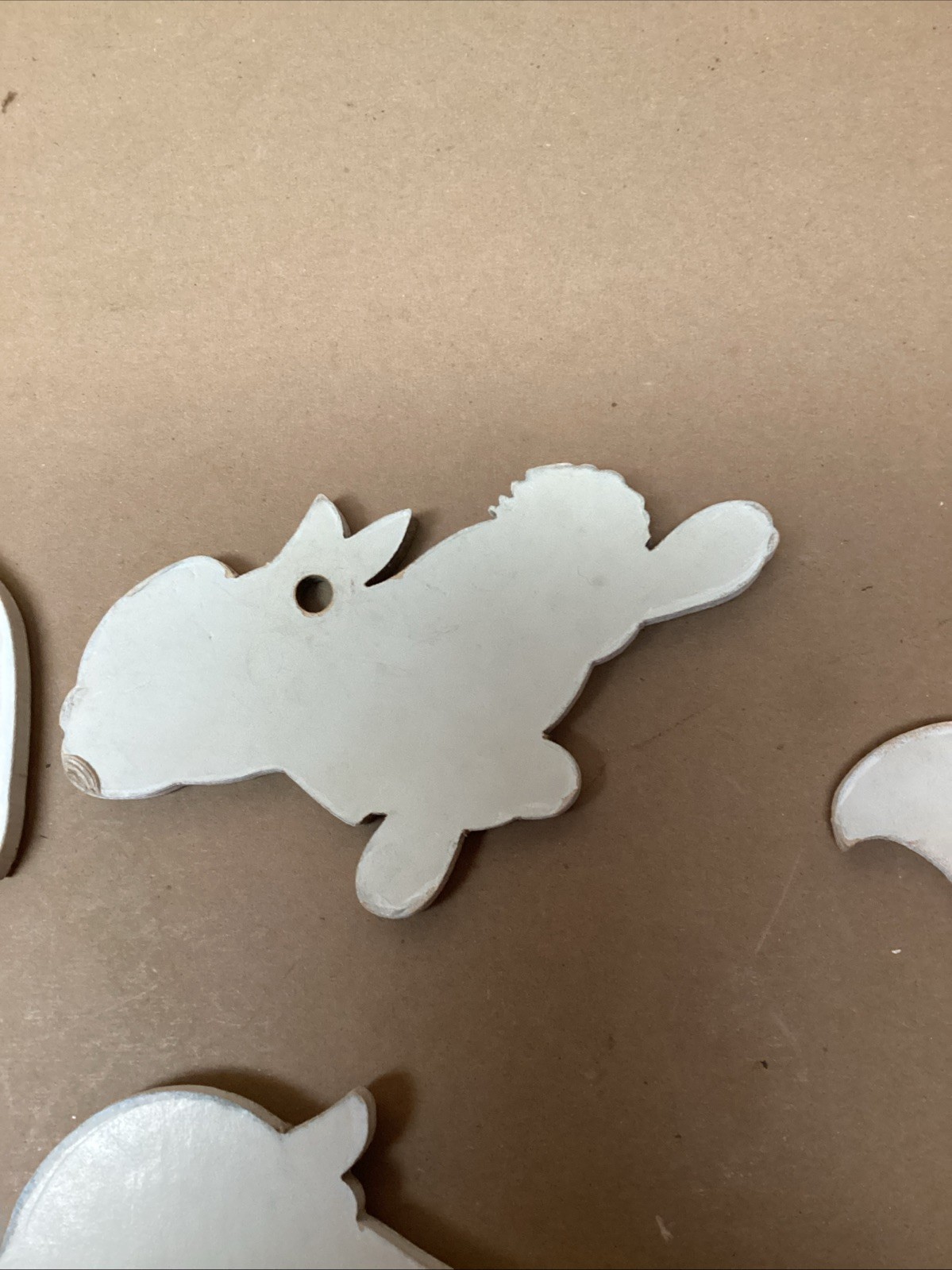 Vintage Disney Paper Lithograph Bambi & Friends 4 pc Set & Lamp Unique Lot