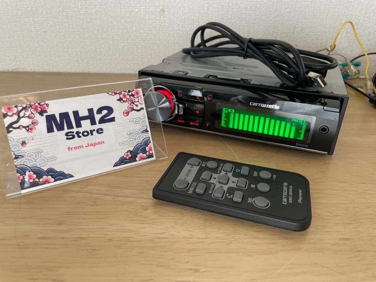 カロッツェリア 1DINデッキ 割れ無 動作OK Pioneer carrozzeria 