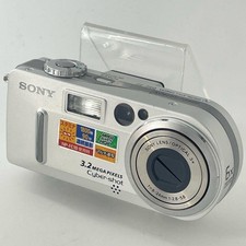 SONY Cyber-shot DSC-P7 Tested Working With Box Compact Digital Camera From Japan