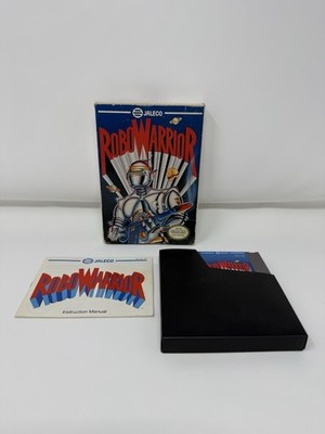 Robo Warrior (Nintendo NES, 1988) CIB Complete w/ Manual and Box Protector