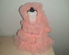 ABITO E STOLA BARBIE PEACHES 'N CREAM 1984 FIOR DI PESCO SUPERSTAR RARISSIMI